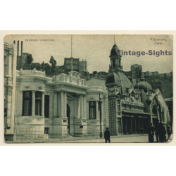 Valparaiso / Chile: Instituto Commercial (Vintage PC 1922)