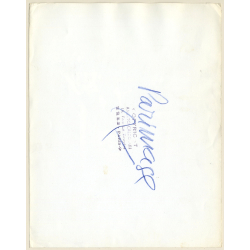 Young Ingrid Bergman on Stage (Vintage Press Photo 1950s)