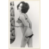 Erotic Study: Cheeky Semi Nude Pin-up Girl In Hot Lingerie*1 (Vintage Photo ~1950s/1960s)