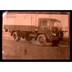Berliet GLA - GLB / Truck - Lorry - Camion (Large Vintage Photo Negative ~1950s)