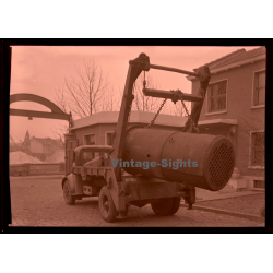 Berliet GLC / Truck - Lorry - Camion *3 (Large Vintage Photo Negative ~1950s)