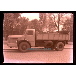 Bennes Marrel Tourcoing: Berliet GLM / Truck - Camion (Large Vintage Photo Negative ~1950s)