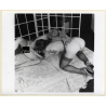 Erotic Study by T.Liori: 2 Slim Semi Nude Females On Bed (Vintage Photo KORENJAK 1970s/1980s)