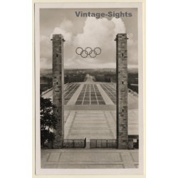 Berlin / Germany: Olympic Games 1936 Reichssportfeld (Vintage RPPC)