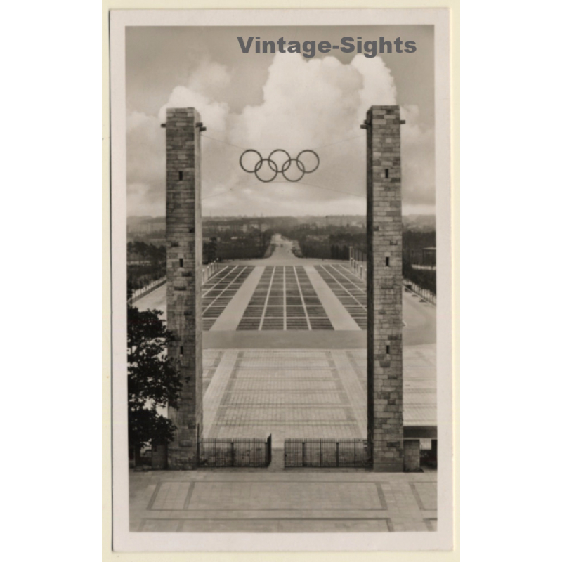 Berlin / Germany: Olympic Games 1936 Reichssportfeld (Vintage RPPC) Berlin / Germany: Olympic Games 1936 Reichssportfeld (Vintage RPPC)