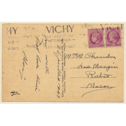 Vichy / France: Eglise Saint Blaise (Vintage PC 1947)