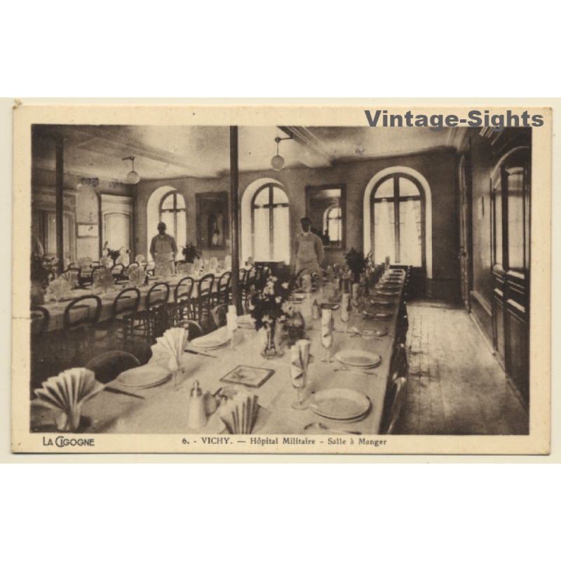 Vichy / France: Hopital Militaire - Salle à Manger (Vintage PC 1947)