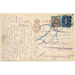 Ocean Liner SS R.M.S.P. Orbita (Vintage PC 1923)