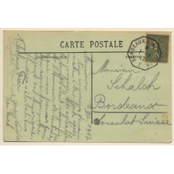 Le Paquebot La Touraine CGT / Steamship (Vintage PC 1917)