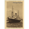 Paquebot Gouverneur Général Tirman / Steamship (Vintage PC ~1910s/1920s)