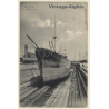 Anvers: Cale Sèche - Dry Dock / Steamship (Vintage PC 1908)