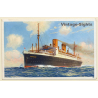 Norddeutscher Lloyd Bremen: Doppelschraubendampfer Stuttgart / Steamer (Vintage PC ~1930s)