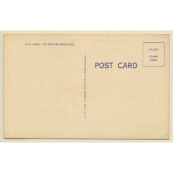 Rodeo: South Plains Tenderfoot / Cowboy (Vintage Linen PC ~1950s)