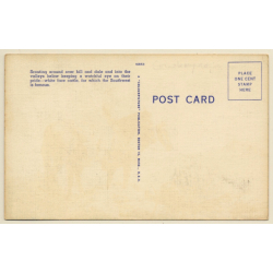 Cowboys: Cattle Kings Of The Great Southwest (Vintage Linen PC ~1940s)