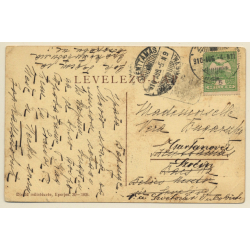 Bártfafürdö / Slovakia: Tahy-Udvar, Fö-úttal (Vintage PC 1910)