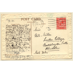 Blackpool / UK: Partial View - Beach Front (Vintage RPPC 1928)