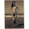 Erotic Study: Natural Slim Nude Outdoors *4 (Digital Photo Print ~2000s)