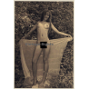 Erotic Study: Natural Slim Nude Outdoors *7 (Digital Photo Print ~2000s)