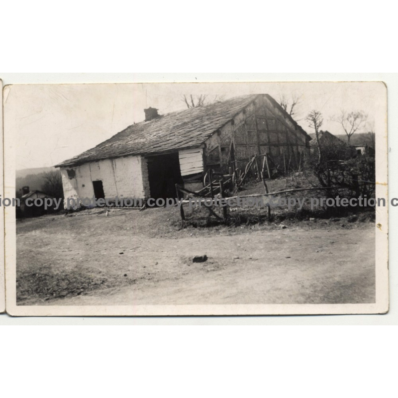 4987 Habiémont / Belgium: Barn / Farmhouse (Vintage Photo B/W 1934)
