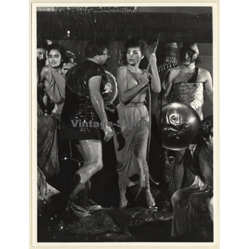 Abbe Lane: Giulio Cesare Contro I Pirati (Vintage Press Photo/Movie Still 1962)