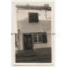 6980 La-Roche-En-Ardenne / Belgium: Old House Front 2 (Vintage Photo B/W ~1930s)