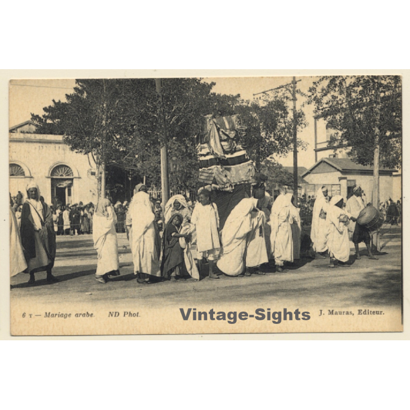 Algeria: Mariage Arabe / Musicians - Camel (Vintage PC ~1910s/1920s) Algeria: Mariage Arabe / Musicians - Camel (Vintage PC ~1910s/1920s)