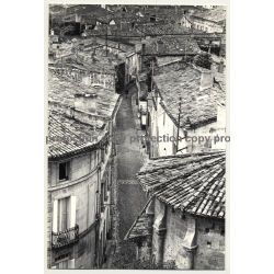 33330 St. Emilion / France: View Over Village / Alley (Vintage Photo 1960s/1970s)