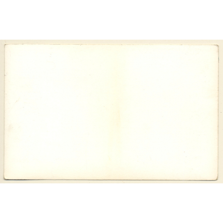 Darkhaired Maid In Bondage*1 / Black Leather Dress - BDSM (Vintage Photo ~1950s/1960s)