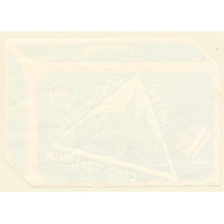 Cluj / Romania: Hotel Continental (Vintage Luggage Label)