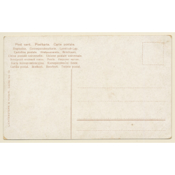 Egypt: Dancing Girls - Tambour Players - Waiter (Vintage PC ~1910s)