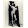 1920s Erotica: Classic Nude Beauty With Cloth / Boudoir (Large Photo Reprint ~ 24 x 18 CM)