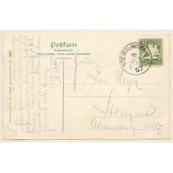 Nördlingen / Germany: Marktplatz (Vintage PC  1907)