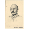WW1: Generaloberst von Moltke (Vintage Artist PC ~1910s)