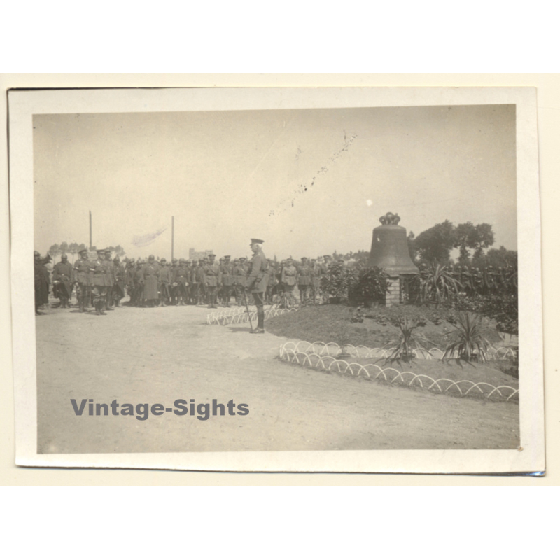 WW1: Memorial Ceremony Battle Of Messines / General Plumer *2 (Rare Vintage Photo ~1917/1918) WW1: Memorial Ceremony Battle Of Messines / General Plumer *2 (Rare Vintage Photo ~1917/1918)