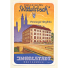 Ingolstadt / Germany: Donau Hotel Wittelsbach (Vintage Luggage Label ~1940s/1950s)