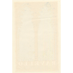 Ravello (Salerno) / Italy: Albergo Rufolo (Vintage Luggage Label)