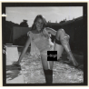 Erotic Study: Pretty Blonde Nude At Swimming Pool *3 (Vintage Contact Sheet 1970s/1980s)