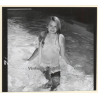 Erotic Study: Pretty Blonde Nude At Swimming Pool *9 (Vintage Contact Sheet 1970s/1980s)