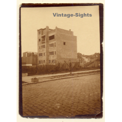 Belgium?: Functionalism Building / Architecture - Bauhaus (Vintage Photo ~1920s/1930s)