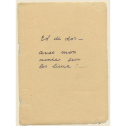 Belgium?: Functionalism Building / Architecture - Bauhaus (Vintage Photo ~1920s/1930s)