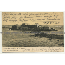 Coruña / Spain: Castillo De Sn Anton (Vintage Postcard: Lombardero 1904)