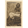 Eritrea / Africa: Topless Arab Bedouin / Risqué - Ethnic Nude (Vintage PC 1936)