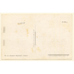 Tripoli / Libya: Beautiful Native Woman With Great Headdress/ Ethnic (Vintage PC ~1920s/1930s)