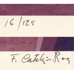 Francesc Català-Roca: Joan Miró in his Studio (Signed Photo Lim.Ed. 16/125 Palma de Mallorca 1986)
