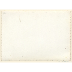 Snapshot Of A Fallen Jesus On Cross On Graveyard (Vintage Photo ~1920s/1930s)