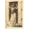 Lehnert & Landrock N°2519: Topless Native Female / Ethnic (Vintage PC 1910s/1920s)