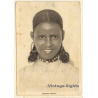 Eritrea: Portrait Of Abbysinian Woman / Ethnic (Vintage PC 1937)