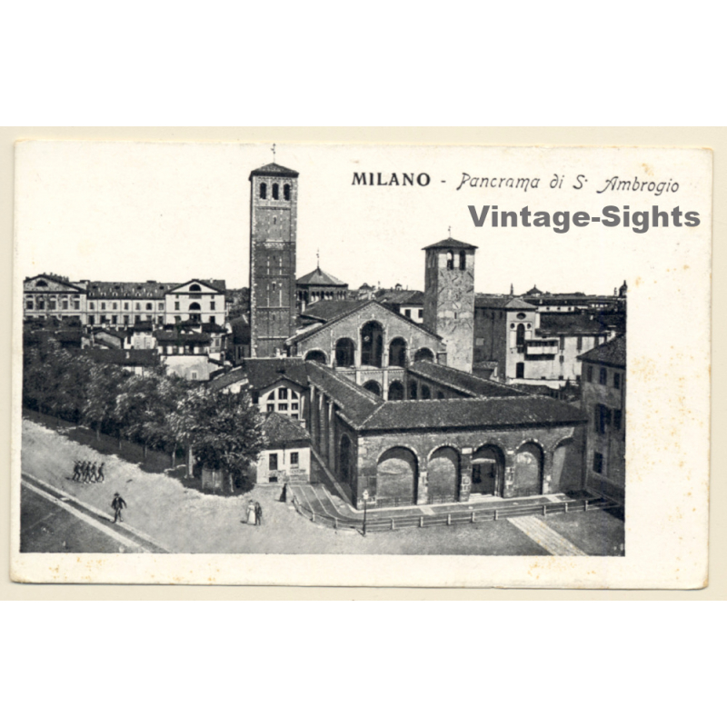 Milano / Italy: Basilica Di San Ambrogio (Vintage PC) Milano / Italy: Basilica Di San Ambrogio (Vintage PC)