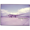 Sobelair OO-SBL: Douglas DC-6B (Large Vintage Diapositive 13 x 18 CM ~1960s/1970s