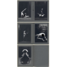 Philippe Simon: Artistic Female Erotic Studies (Vintage Booklet 9 Photos ~1990s )